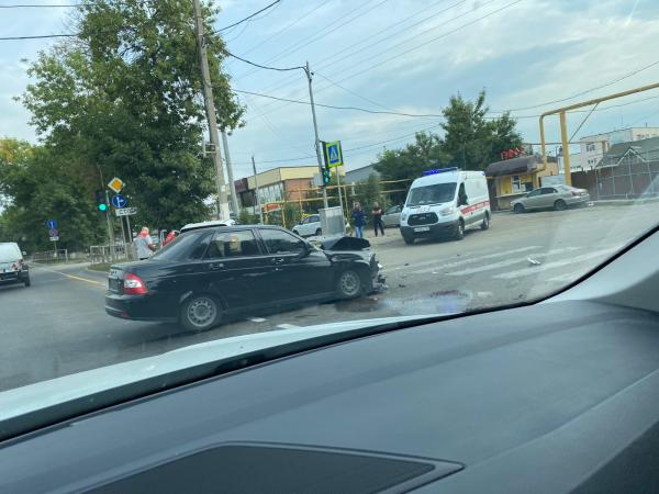 Авария с пострадавшими в Краснодаре на Ростовском шоссе